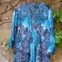Bluza jorjet cu margele