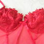 Sexy-Corset cu dantela/portjartier