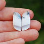 Pereche opal dendritic - cabochoane - Y546