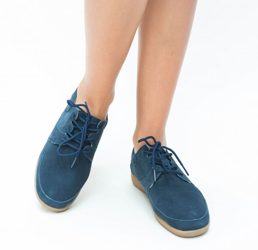 Pantofi Casual Solio Bleumarin