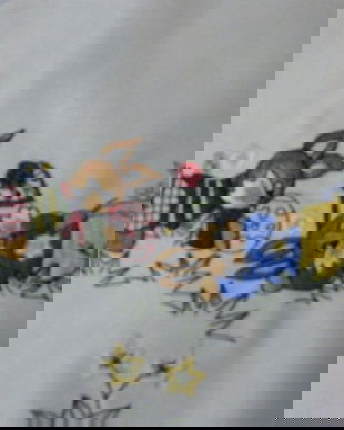 Mileu brodat cu iepurasi