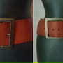 CUREA TALIE PIELE NATURALA BROWN