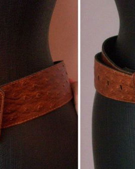 CUREA TALIE PIELE NATURALA STRUT