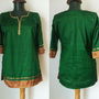BLUZA INDIA CHANTUG VERDE