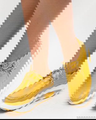 Pantofi Casual Heliade Galbeni 2