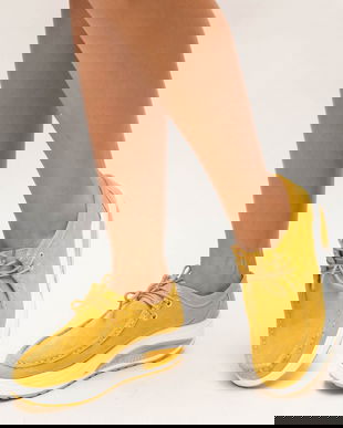 Pantofi Casual Heliade Galbeni