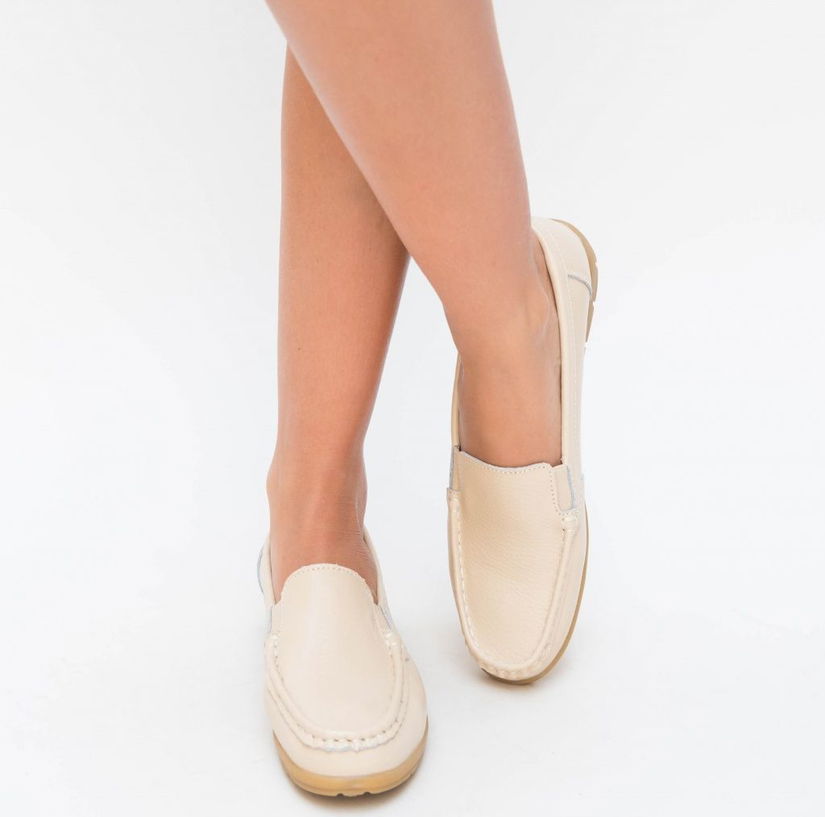 Pantofi Casual Kives Bej