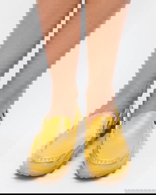 Pantofi Casual Kives Galbeni