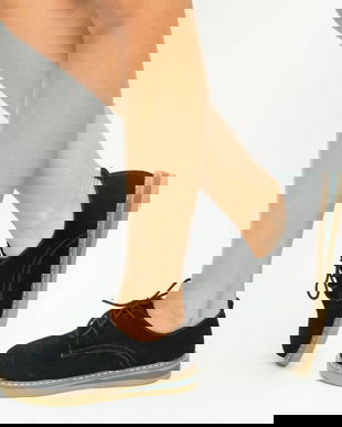 Pantofi Casual Romena Negri