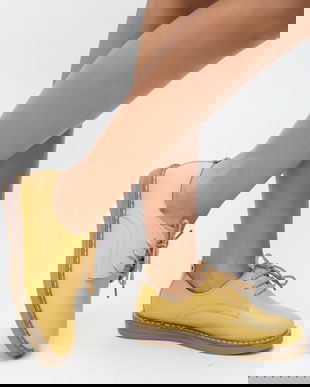 Pantofi Casual Doria Galbeni