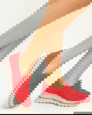 Pantofi Casual Smirno Rosii