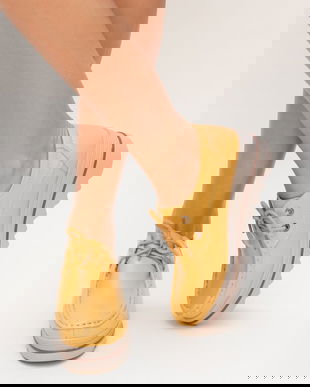 Pantofi Casual Sagrio Galbeni