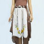 Fusta bohemian chic, cu influente ethno