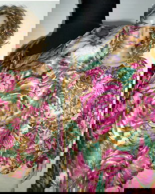 Jacketa stilizata retro anii 80