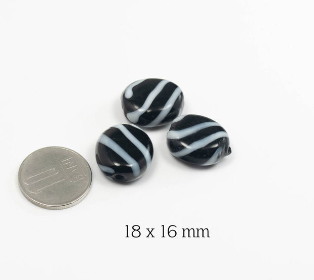 Lampwork, 15 x 12 mm, LP57