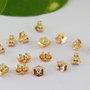Stopper cercei, gold filled 14K (1per)