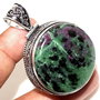 Pandant ruby zoisite