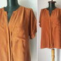 WAREHOUSE BLUZA MATASE NATURALA BROWN