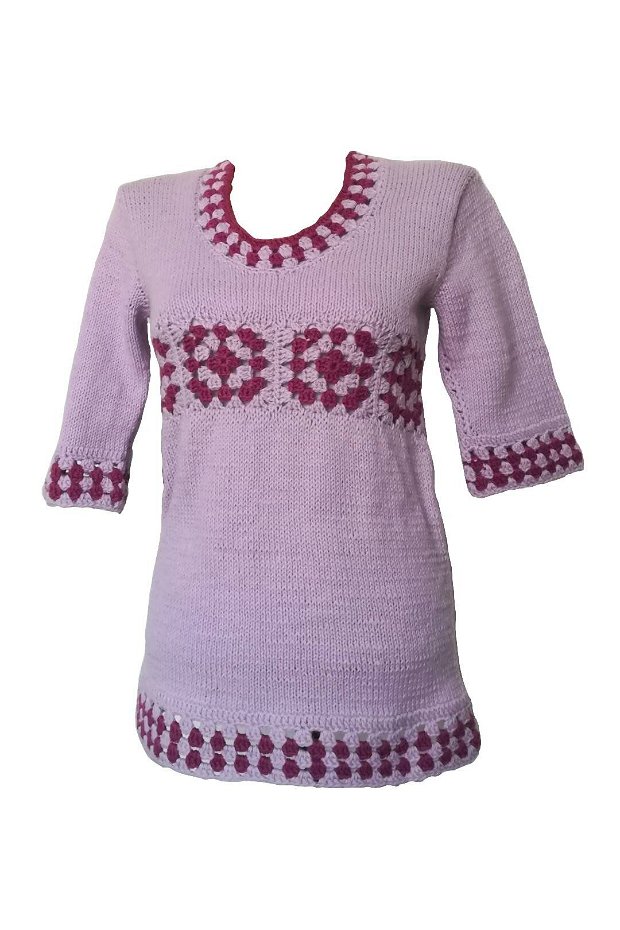Bluza tunica tricotata