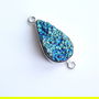 Link Titanium Druzy Agat (LK8)