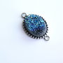 Link Titanium Druzy Agat (LK8)