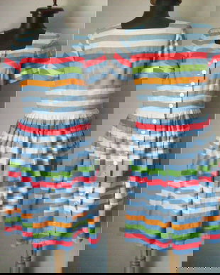 ROCHIE VINTAGE 60s BUMBAC STRIPE