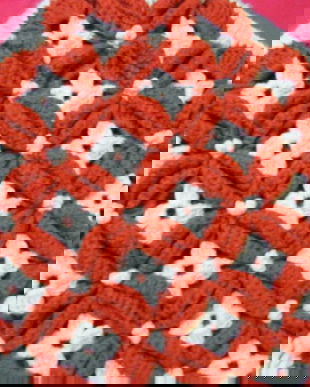 NOUA-Husa perna crosetata -rustic