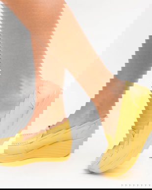 Pantofi Casual Ely Galbeni