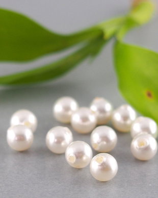 Perle seashell 5mm, semigaurite (1)