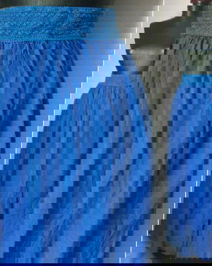 FUSTA MATASE NATURALA ALBASTRU ROYAL