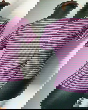 FENDI TOP JERSE STRIPE