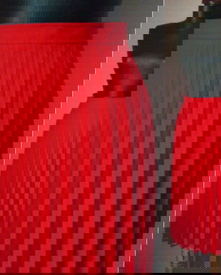 FUSTA RETRO PLISATA ROSIE