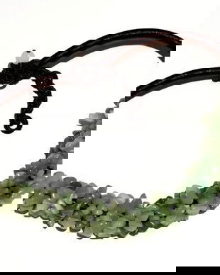 K0715 - Colier la baza gatului, aventurin chips, fir matasos, 45-53cm