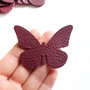 Fluturi Piele groasa  - 2 buc  [ 6 x 5 cm ]   -  F2
