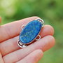 Pandant/link  Lapis Lazuli in rama argintata