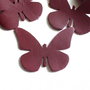 Fluturi Piele  - 2 buc  [ 6 x 5 cm ] - F8