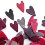 Inimi de piele -  Mix 20 buc  [ 2 x 3 cm ]