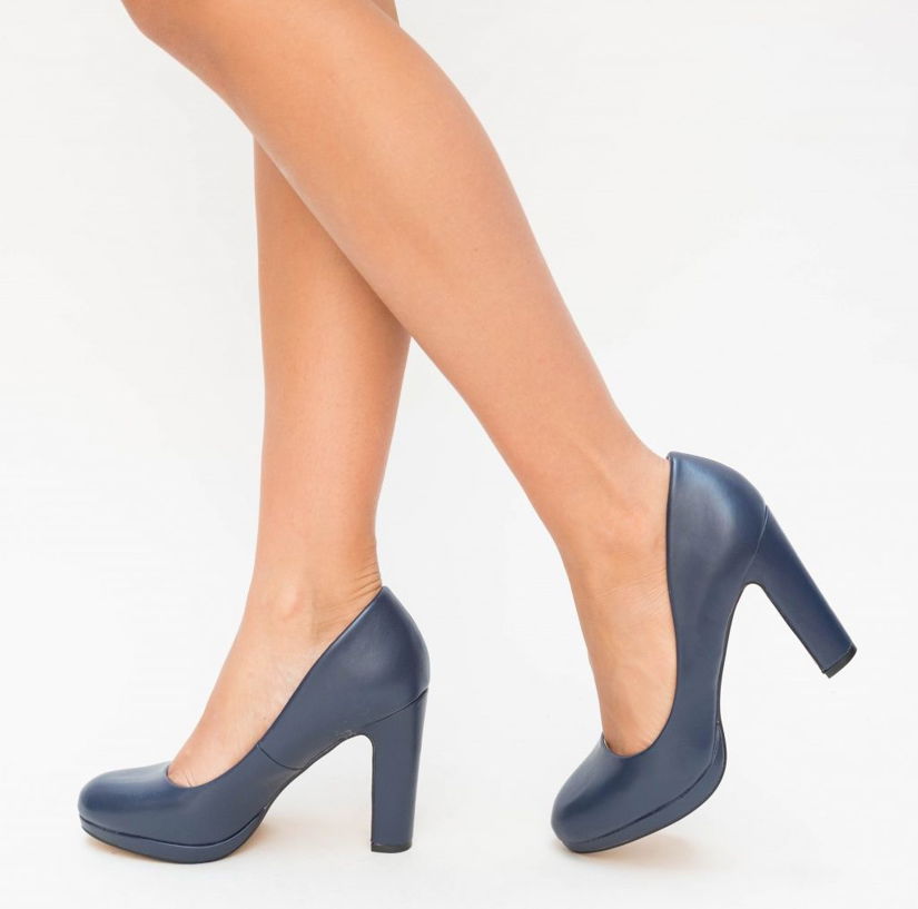 Pantofi Vextas Bleumarin