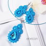 Set soutache turcoaz