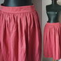 ZARA FUSTA MIDI BUMBAC SATINAT