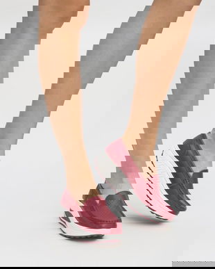 Pantofi Casual Musta Rosii