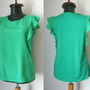 HALLHUBER BLUZA MATASE NATURALA VERDE