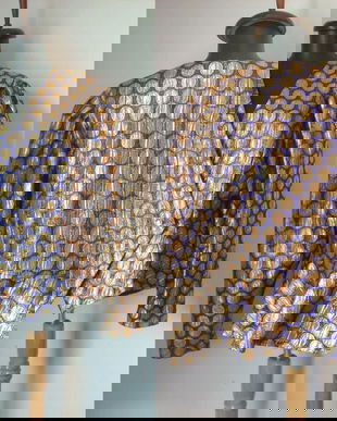 SACOU 80s BROCARD LAME AURIU