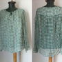 BLUZA MATASE NATURALA GEOMETRIC