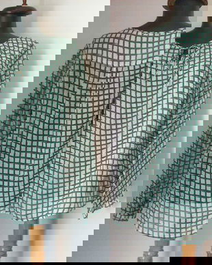 BLUZA MATASE NATURALA GEOMETRIC