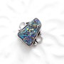 Link Titanium druzy electroplacat