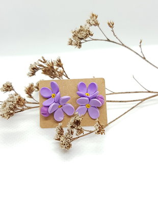 Cercei liliac -Lichidare Stoc-