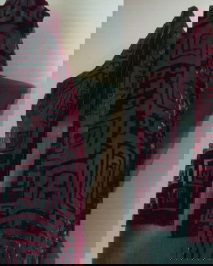 ESARFA VISINA CATIFEA PE MATASE