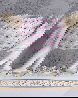 Bomboniera din portelan cu ingerasi