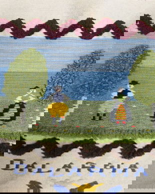 Covoras rustic din lana